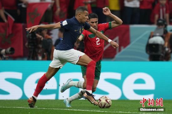 法国队2-0力克黑马摩洛哥晋级决赛